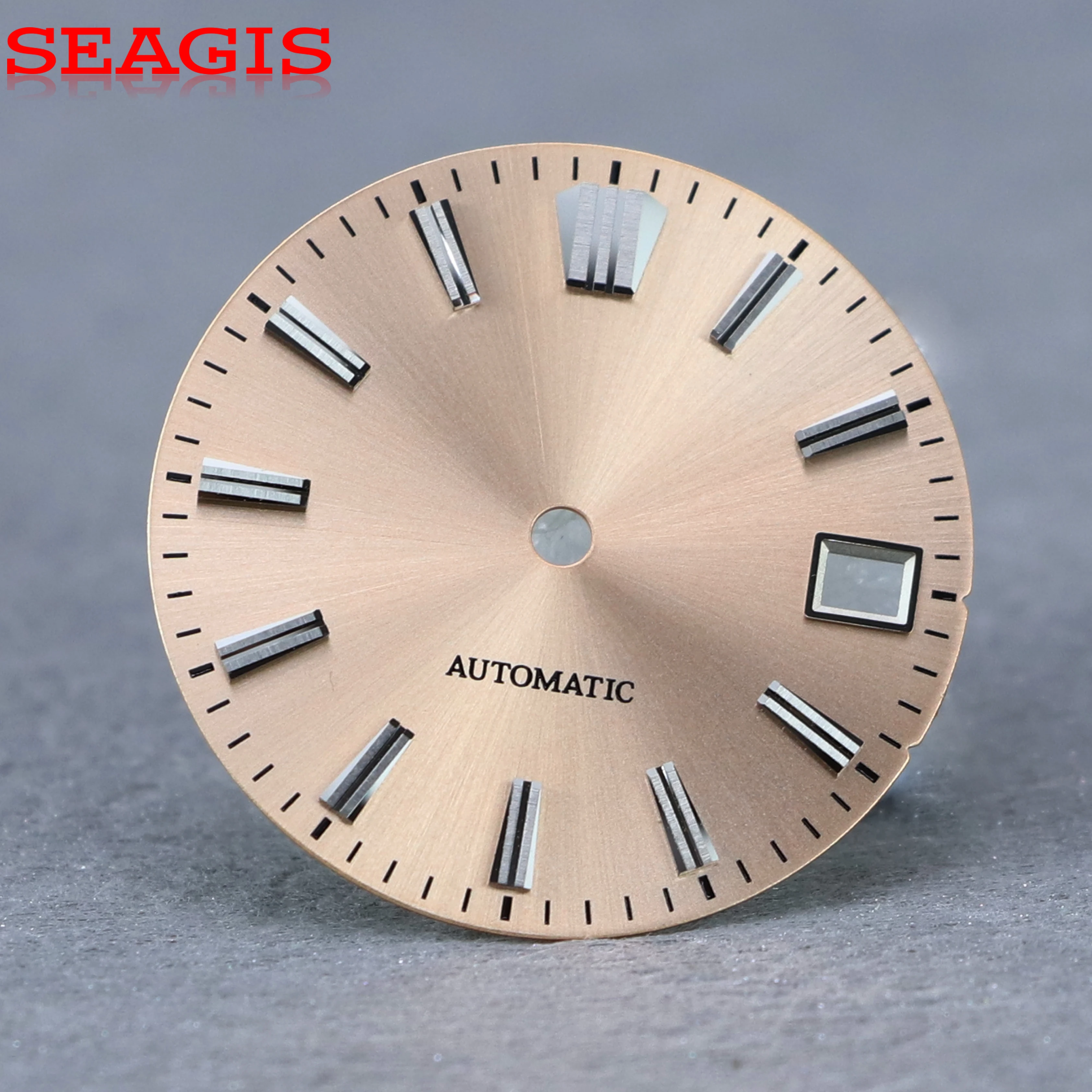 

SEAGIS NH35 Циферблат 28,5 мм с многогранным индексом для skx007 GS Модный циферблат Несколько цветов Циферблат часов Без логотипа