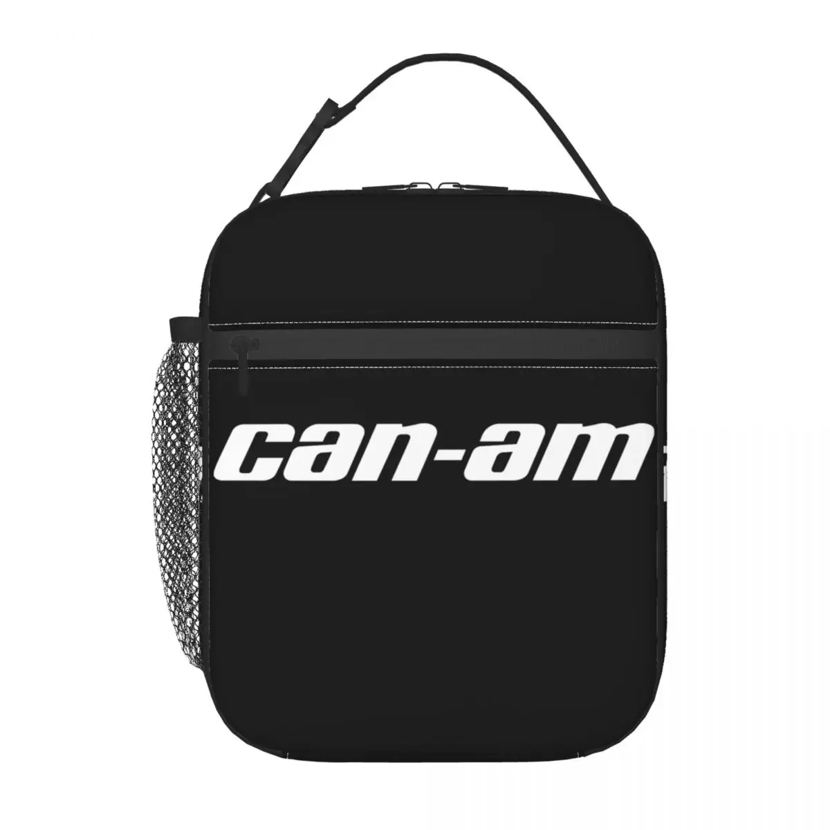 Custom Motorcycle BRP Can-Am Print Lunch Bag Men Women Cooler Thermal Insulated Lunch Box for Student School