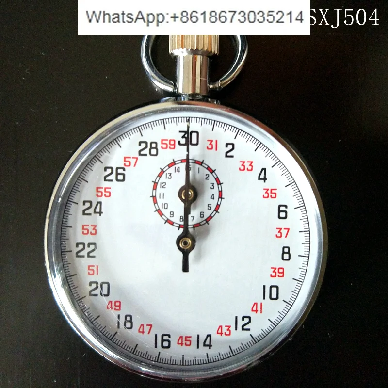 SXJ504 SXJ505 SXJ803 SXJ806 Steel Mechanical Stopwatch Track Field Running Competition Stop Watch Metal Sports Training Timer