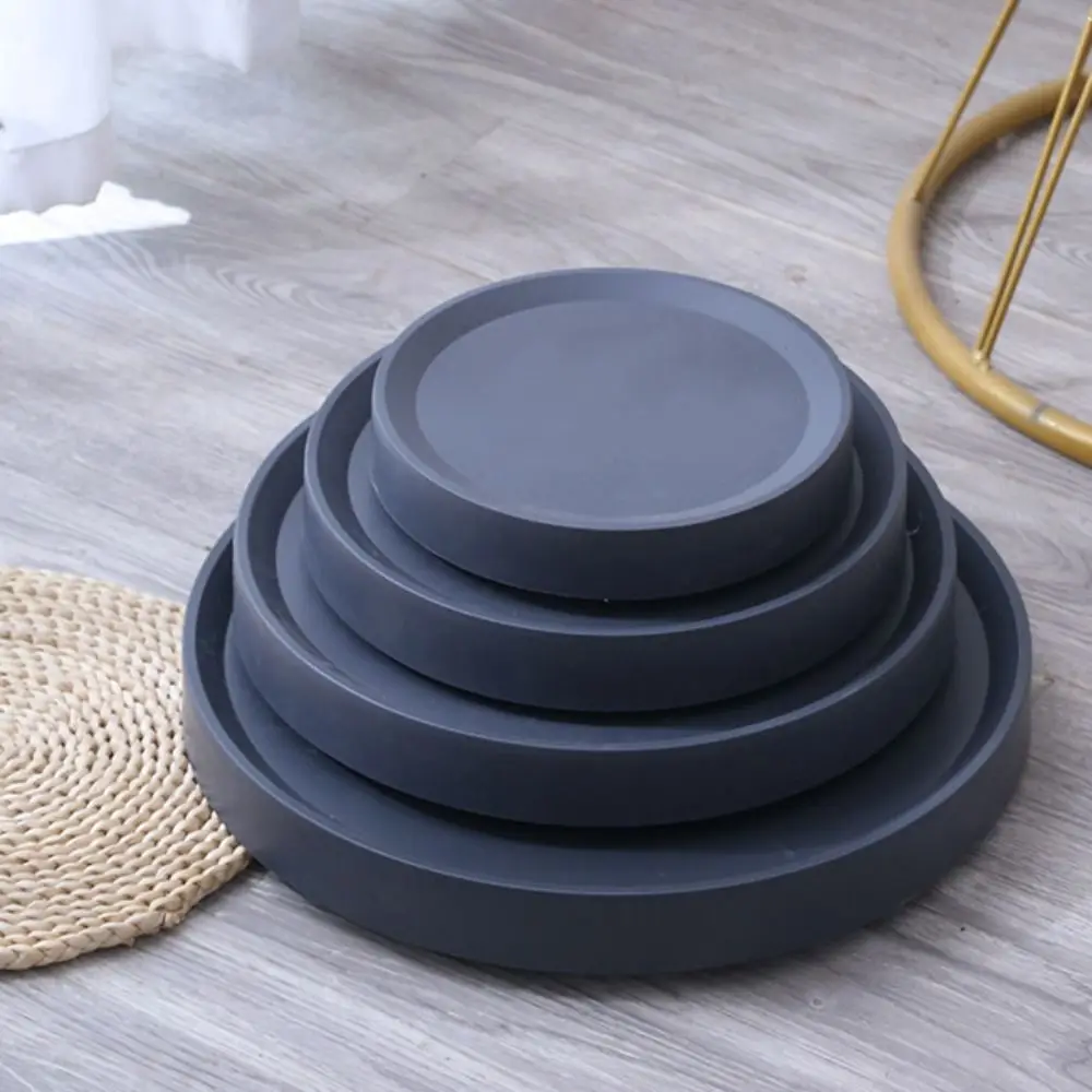 

Домашний декор, пластиковый поднос для цветочного горшка с колесами, простой держатель для цветочного горшка, утолщенная креативная стойка для хранения, торговый центр