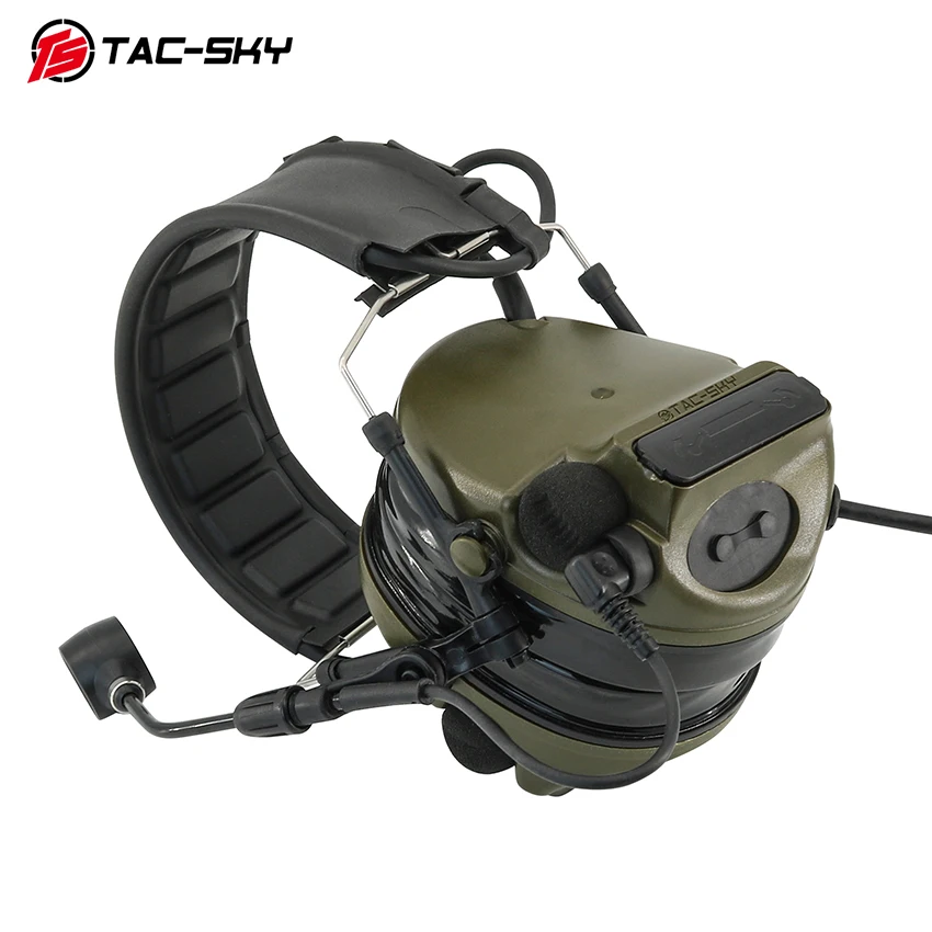 Новые съемные силиконовые амбушюры TS TAC-SKY с шумоподавлением для охоты, спорта и тактических задач, наушники TACSKY V с полной изоляцией от шума.