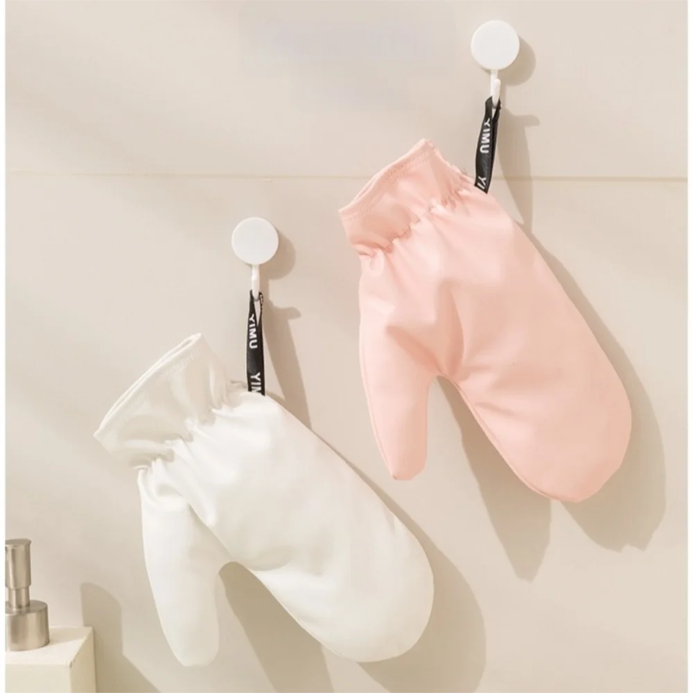 High Quality Leather Body Lotion Glove Quick Dry With Thumb Applicator Glove Non-Sticky Makeup Applicator Skin Application