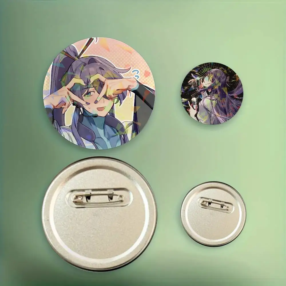 Niedliche K-Kamui Gakupo Abzeichen, runde, exquisite Anstecknadeln, kreative Pins für Kleidung, Laser-Hut, Rucksack, Geschenk-Accessoires