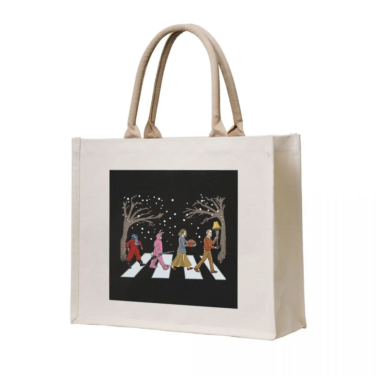 

A Christmas Story Road T-Shirt Tote Bag Beach bag Lady bag Women's shopping Women's shopper
