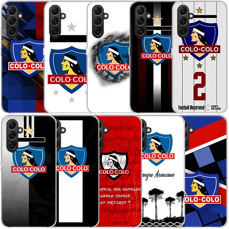 New Club Social Y Deportivo Colo Clear Phone For Samsung Galaxy A52S A42 A32 A22 A12 A02S A70 A50 A40 A30 A20 A20E A71 A51 A41 A