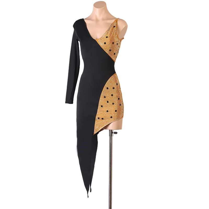 الفاخرة تقليد النمساوية الماس اللاتينية فستان رقص أداء المنافسة زي المهنية الدولية القياسية الرقص Ou