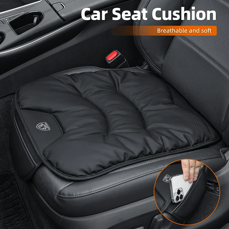 

Velvet Car Seat Cushion Anti Slip Breathable Cover Pad For Peugeot 508 407 2008 5008 307 308 3008 206 207 208 107 Car stickers