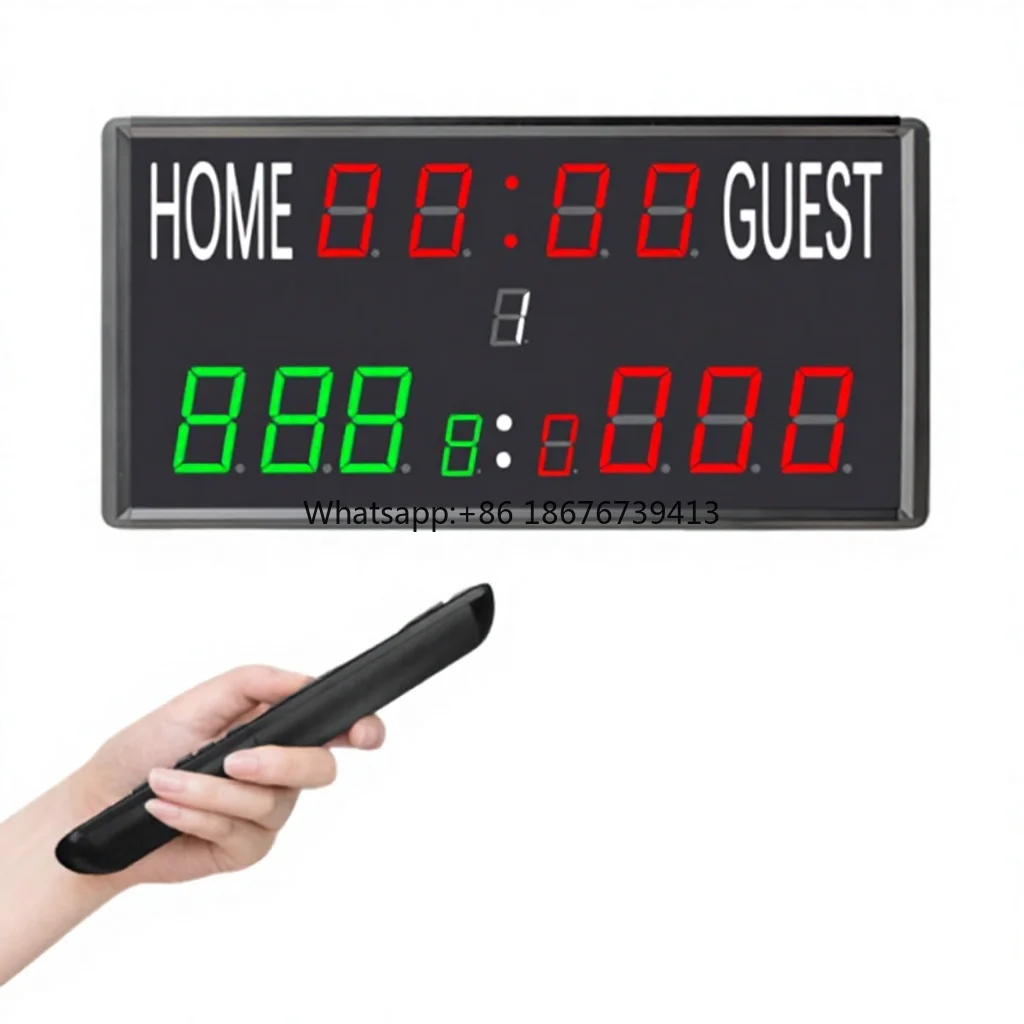 

Multiple Ball Games Goal Scoring Device Digital Score Point Counter Dashboard Electronic Basketball Scoreboard with Remote