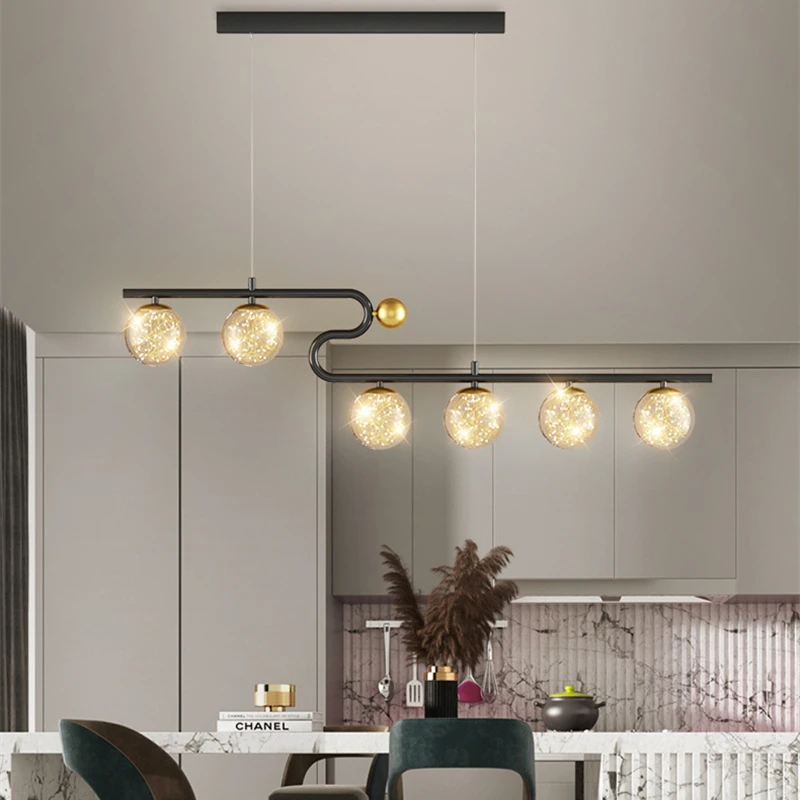 white glass ball teto pendant lamp modern magic beans pendurado luminaria mesa de jantar sala de estar quarto cozinha novo 01