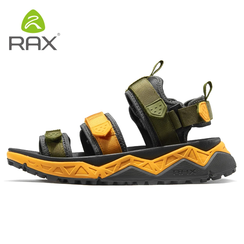 Rax tênis de caminhada masculino, sandálias leves para esportes ao ar livre, tênis de praia e pesca, secagem rápida, 466