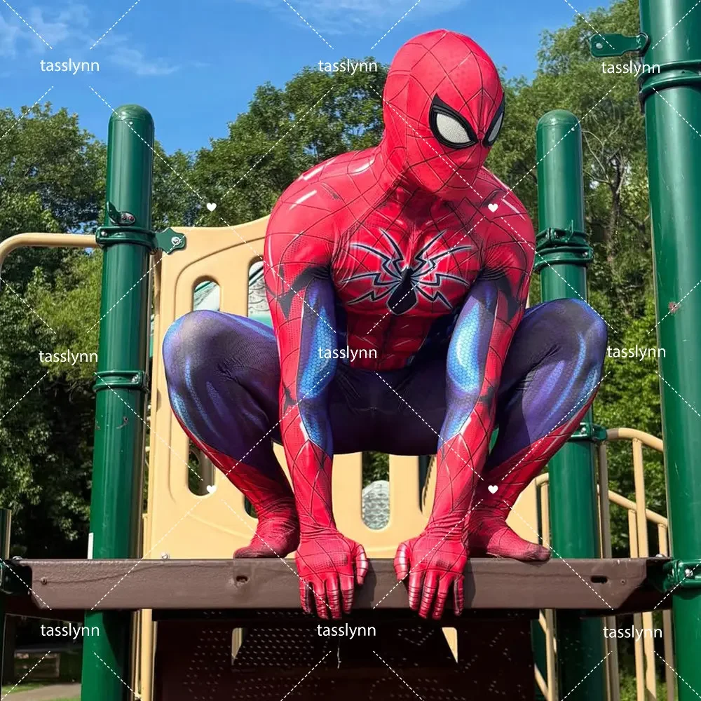 

Marvel Luminous Spiderman Cosplay Costume Superhero Zentai Suit Halloween Costumes Party Fancy Anime Clothes Spiderman Bodysuit