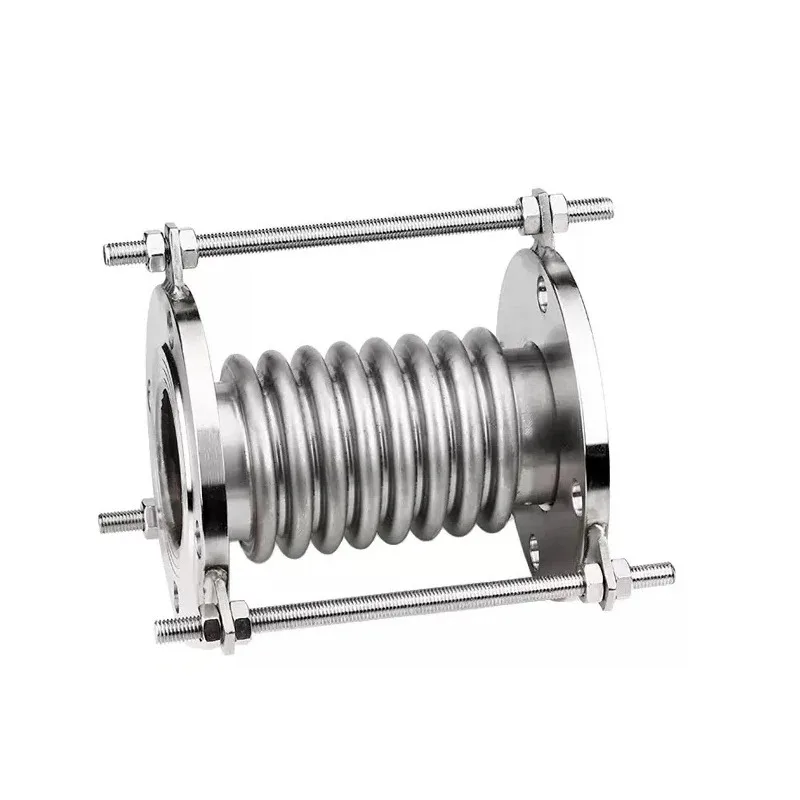 

Flange Bellows Compensator 304 Stainless Steel Metal Steam Hose Expansion Flange Bellows Compensation Telescopic Soft Joint
