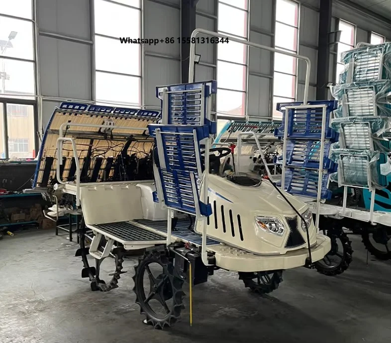 Walk-behind Rice Transplanter Automatic Seeder Machine Simple and Easy Operation at Wholesale Price Manufacturer