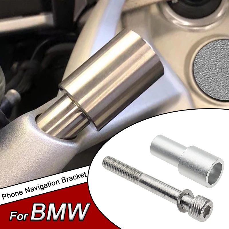 1 Piece Phone Navigation Bracket Motorcycle Bracket Extension Rod Support For BMW K1600GT/GTL/B R1200RT/R1250RT 2014-2023