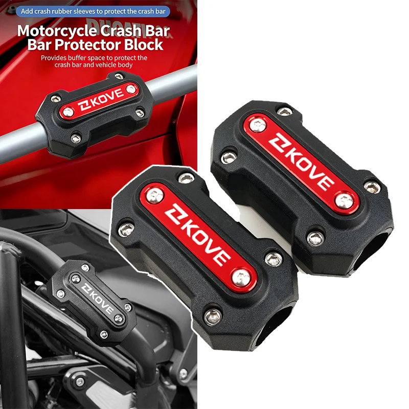 

Motorcycle Accessories For KOVE 800X Pro/Rally 525X 500X 400X 800/525/500/400 X Engine Crash bar Bumper Trim Protection Block
