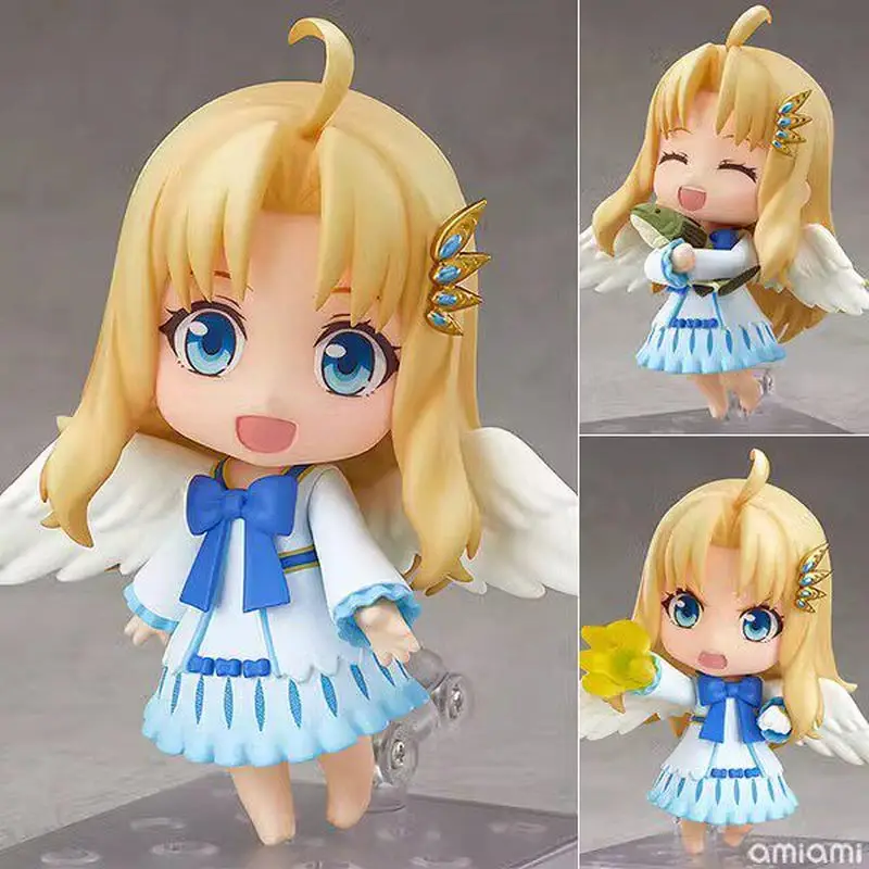 # 1295 Filo Q Version Gelenkige Actionfigur mit Austauschbarem Gesicht Anime PVC-Puppe Sammlermodell Desktop-Auto-Dekoration Geschenkidee