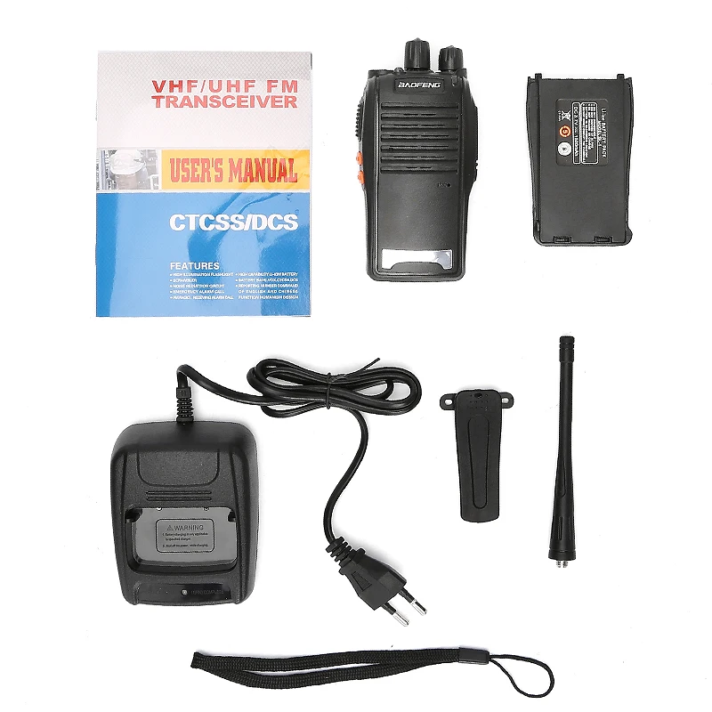 BaoFeng Original BF-777S Walkie Talkie UHF Radio Transceiver Mobile Uhf Hf Ham Two-way   Radio Comunicador