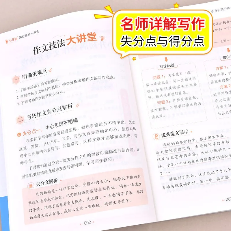 A Complete Essay with Full Marks for Junior High School Entrance Examination. Selected Excellent Essays