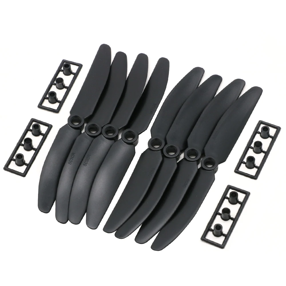20 pz/lotto 5030 Elica 2 Pale Puntelli CW/CCW (ABS) Multicopter per QAV250 C250 Elicottero (10 paia)