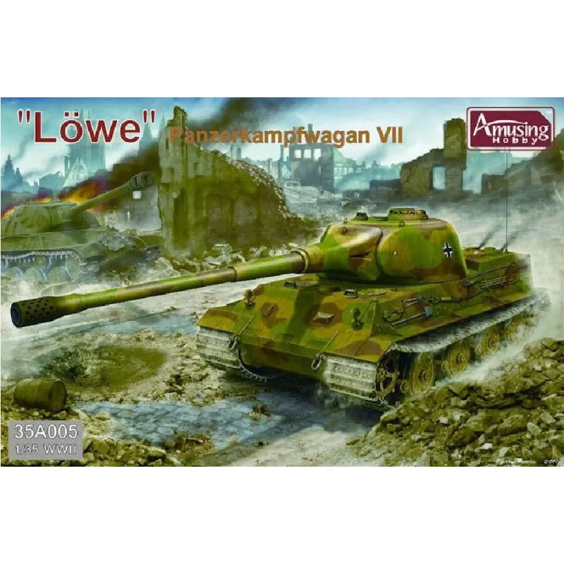 

35A005 Масштаб 1/35 Panzerkampfwagan VII «Lowe» Забавная модель для хобби