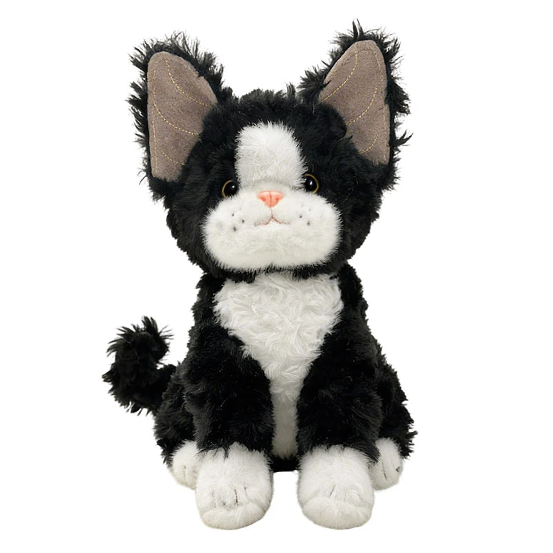 German cat plush doll details