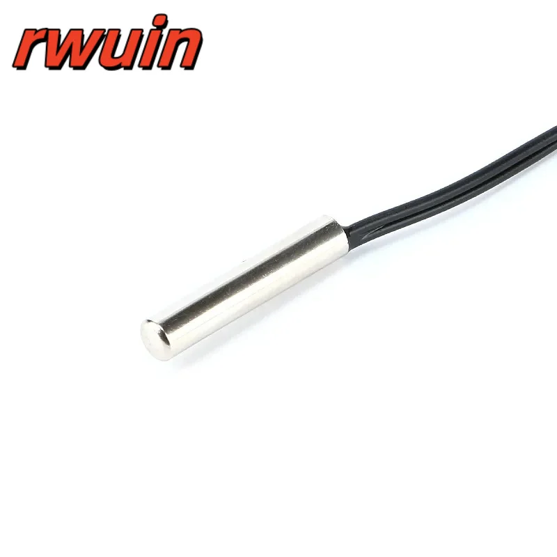 1 Meter NTC Thermistor Accuracy Temperature Sensor 10K 1% 3950 Waterproof Probe Cable
