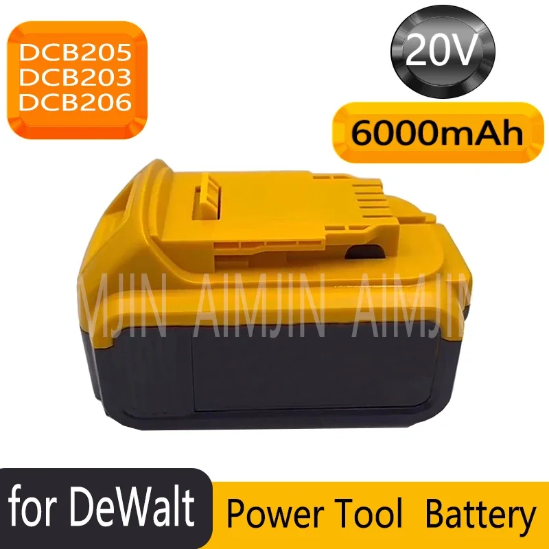 

Оригинальный аккумулятор для Dewalt 20 в, аккумулятор DCB205 DCB203 DCB206 DCB201 DCB115 DCB118 DCB112, Сменные Аккумуляторы для электроинструментов 100%