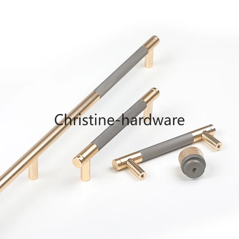Modern simple cabinet door handle Nordic bathroom wine shoe wardrobe handle drawer hardware accessories