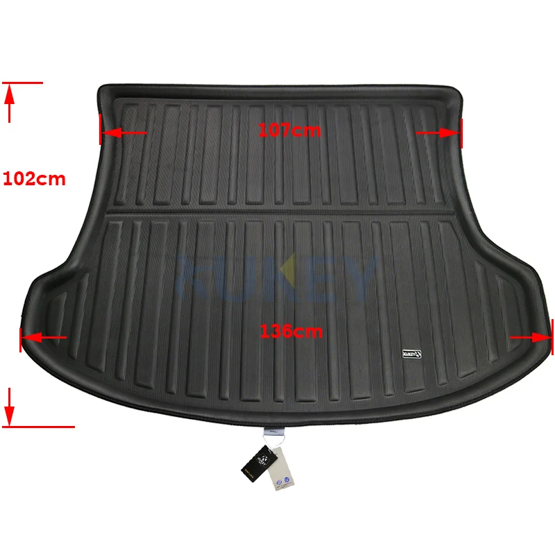 Fit For Mazda CX-7 CX7 CX 7 2007-2017 Boot Mat Rear Trunk Liner Cargo Tray Floor Carpet 2009 2010 2011 2012 2013 2014 2015 2016