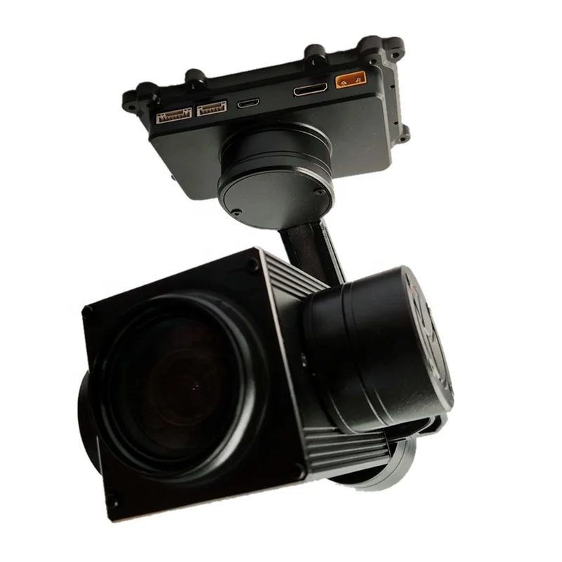 Topotek 30x optical zoom camera gimbal payload for uav/drone industrial aerial photography usage