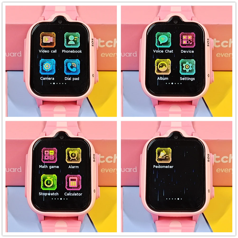 KGG 4G Kids Smart Watch SOS  Video Call Phone Watch Call Back Monitor 4G K9 K15 K20 K26 LT31 LT36 A17 Children Smartwatch.