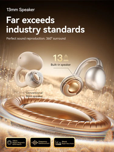 Imagen 2 del producto Joyroom-auriculares inalámbricos con Clip, cascos abiertos con reconocimiento automático de L-R, Control Omni Tap, sonido envolvente, JR-OE3