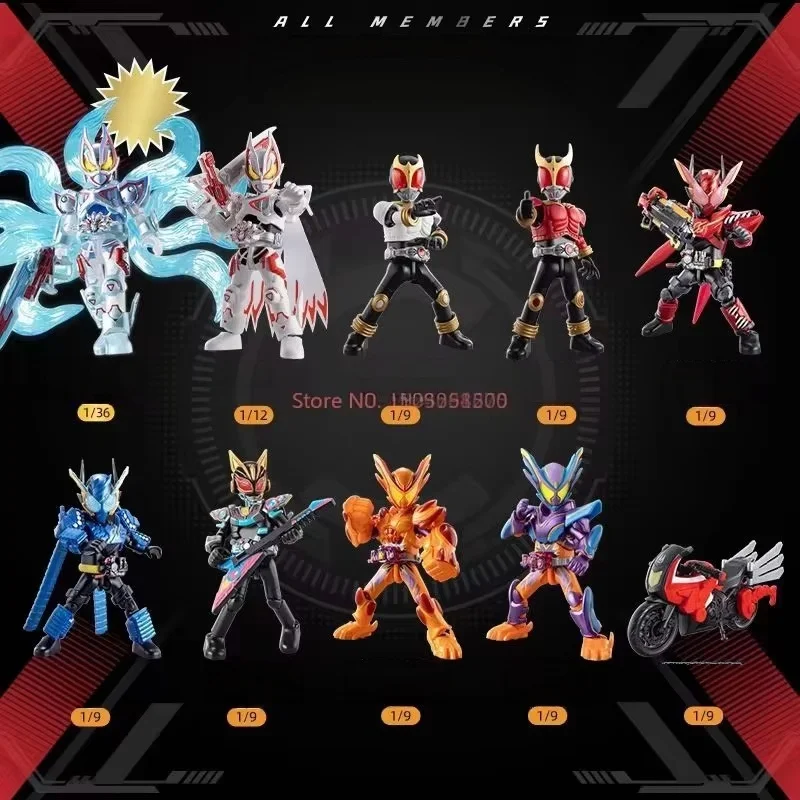 In Stock Blokees Kamen Rider Building Blocks Figure Star Edition Vol 6 Galaxy Geats Nine Tailed Fox Anime Toy Blind Box Gift - view 6