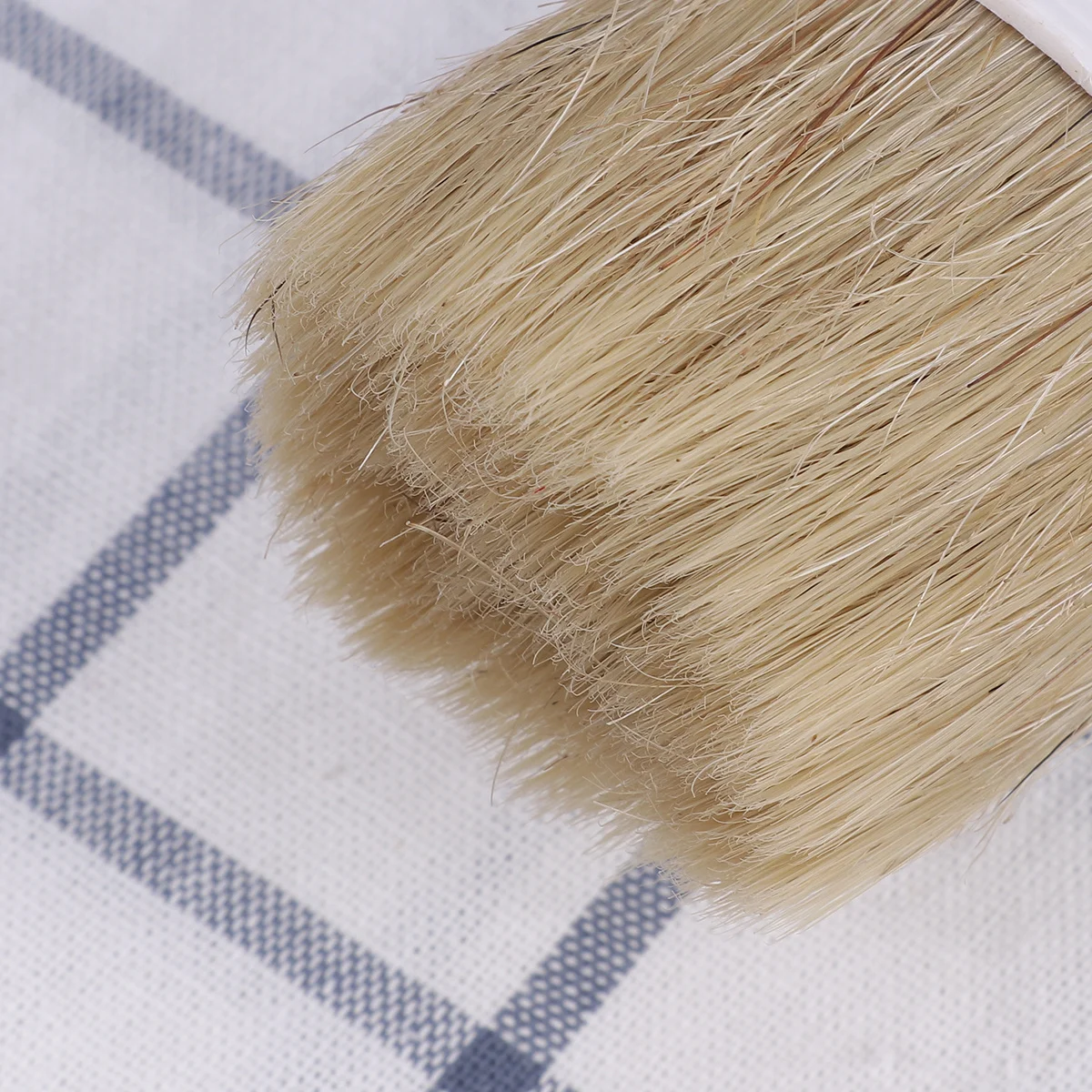 

Round Head Paint Brush Natural Bristle Wood Handle Anti-Slip For Adhesives Touchups Industrial Use Car Wash Tool