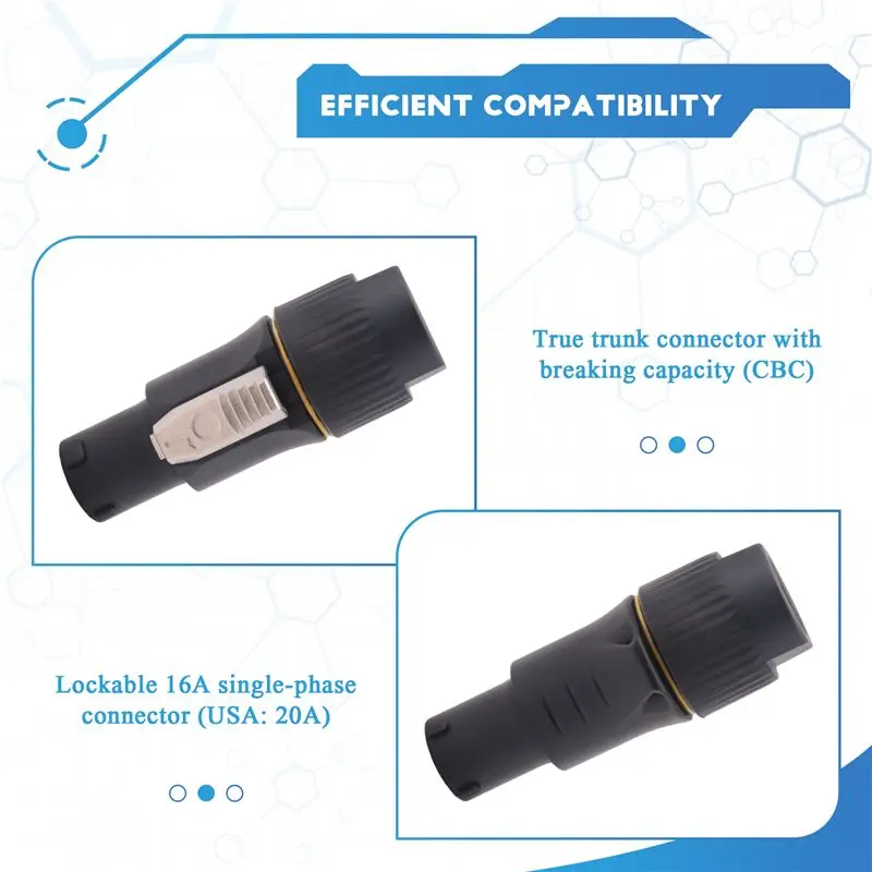 Apr.10Pcs PA66 Material 3Pins True Locking Connector Plug Jack NAC3FX-W NAC3MX-W IP65 Grade Waterproof 10 Female Plugs