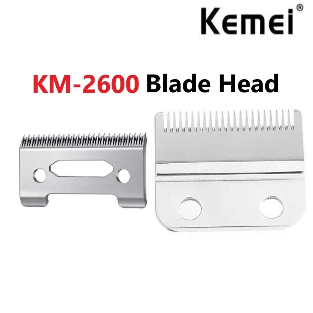 

Kemei KM-2600 Replacement Blade Hair Clipper Blade Barber Cutter Head For Electric Hair Trimmer Shaver Clipper Cutting Machine