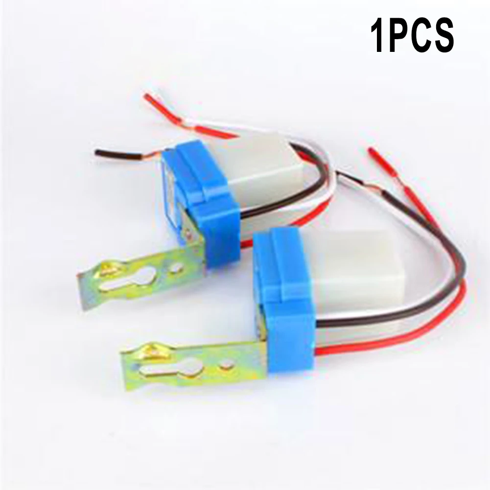 Automatic Photo Control Switch White 10A 12-220V 50-60Hz AC/DC Controller Switch Street Light Factories Garden