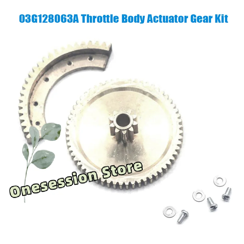 CNC Metal Throttle Body Actuator Gear Repair Kit OEM Compatible for Audi Ford Skoda VW CRTD Models