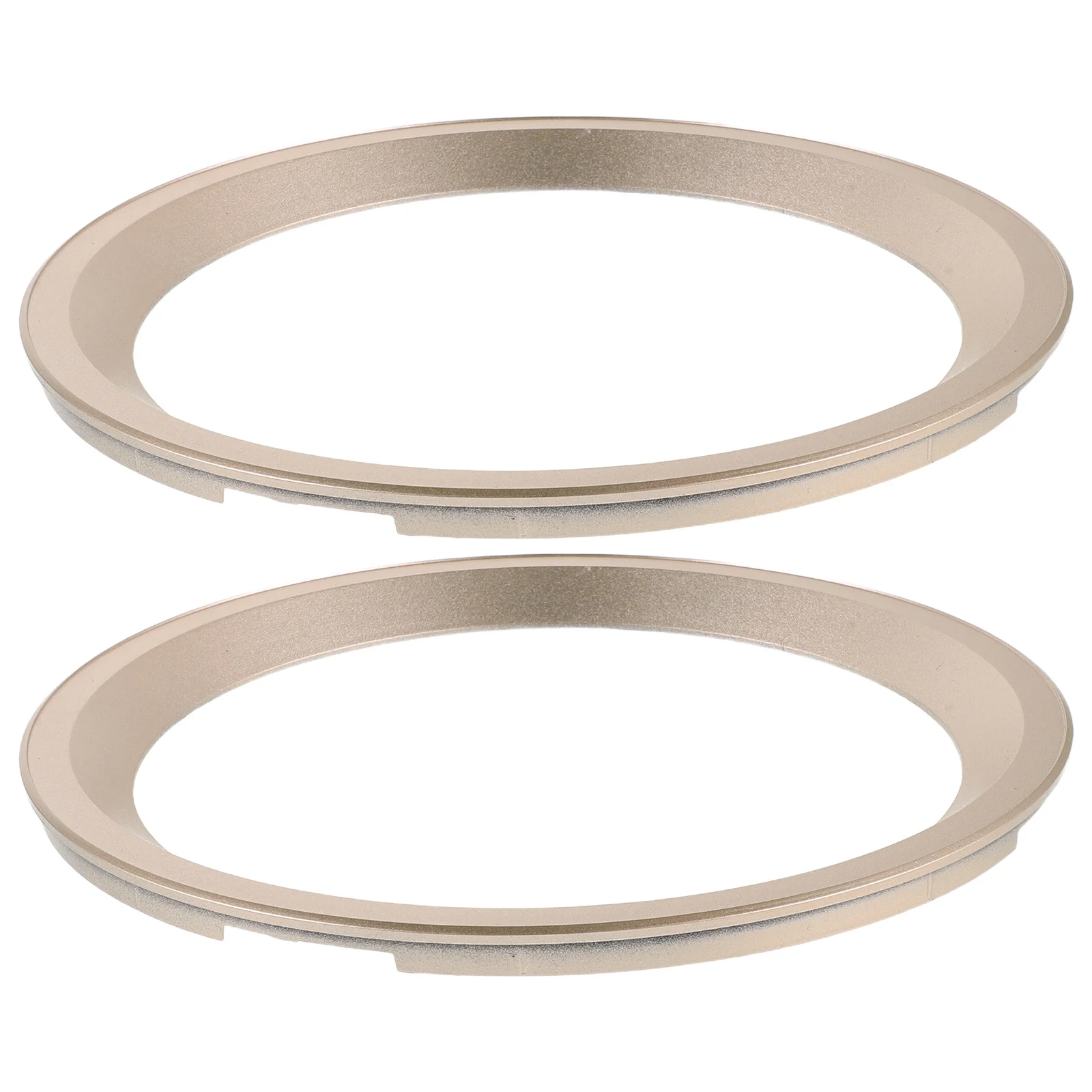 2pcs Speaker Rings 6.5 Inch Audio Decorative Edge Spacer For Home Stereo Subwoofer Cover Upgrade Diy Sound System Installation