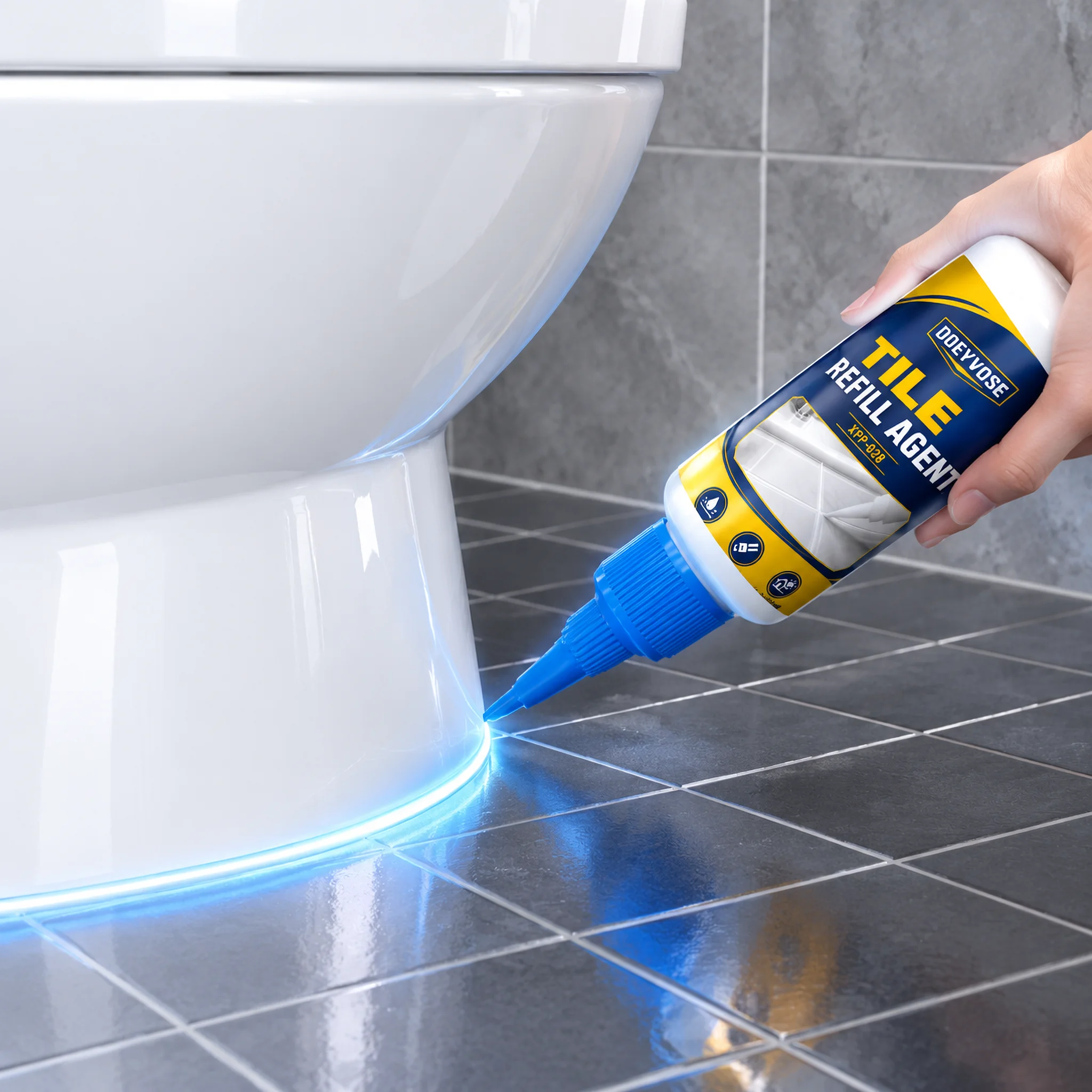 Ceramic Tile Gap Filler 100ml Waterproof Grout Sealant Easy Clean Home Improvement Tile Repair Glue