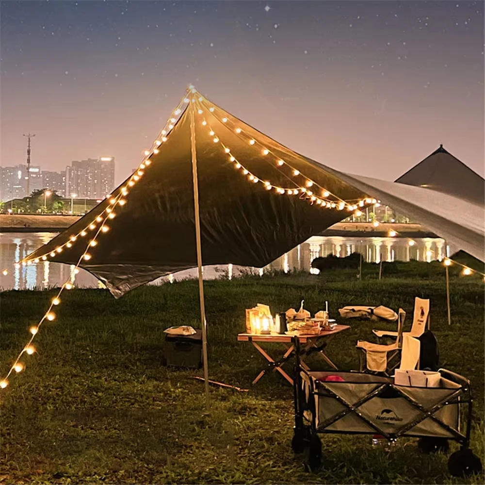 

Solar String Lights 200 Led Crystal Globe Lights Camping Outdoor Waterproof Solar Fairy Light for Garden Christmas Party Decor