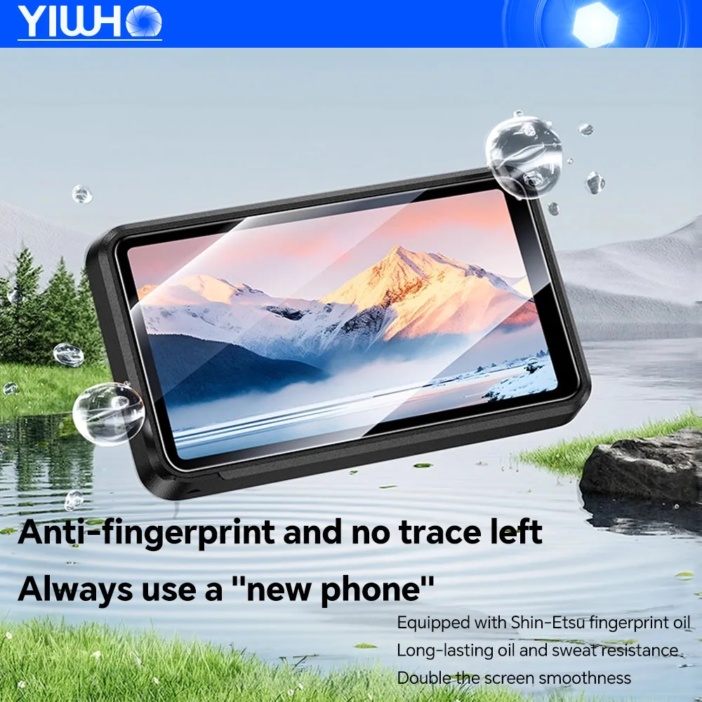 DJI Osmo Pocket 3 Protective Film Set - Includes 1 set of 2 pcs, consisting of tempered glass screen protector and lens protecto