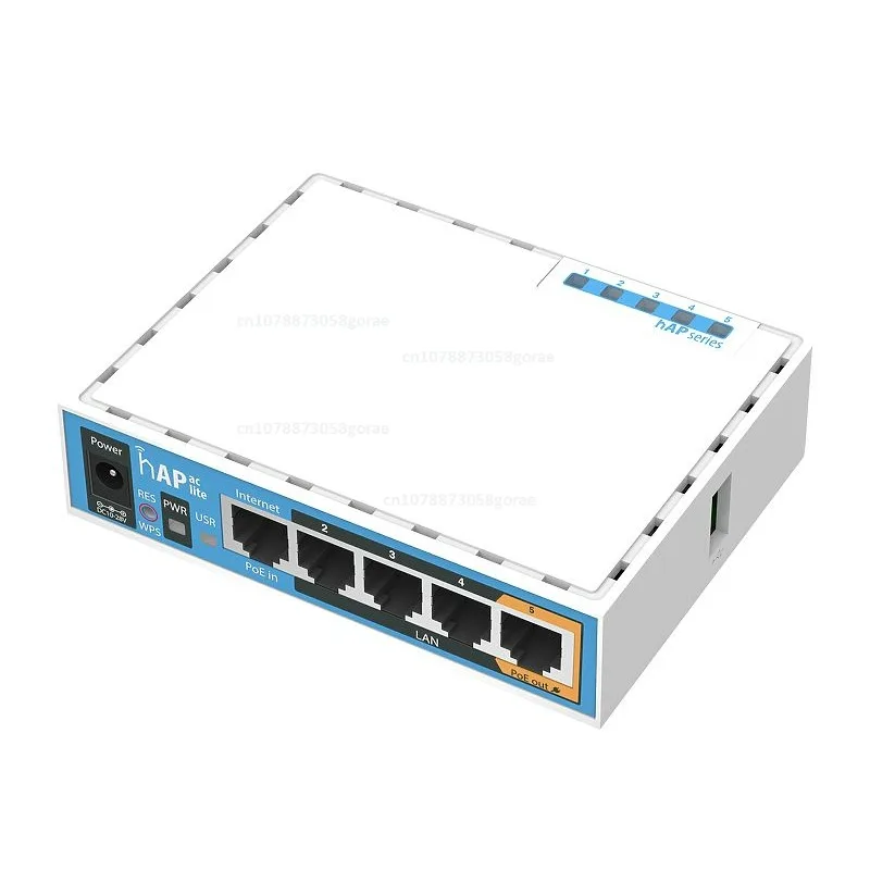 RB952Ui-5ac2nD, 733Mbps, hAP ac lite Dual-concurrent Access Point 2.4G & 5G WI-FI Router SOHO Home