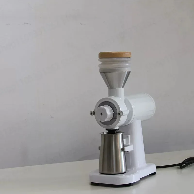 Electric Coffee Grinder Small Steel Burr Espresso Flat Blade Home Hand Drip Coffee Grinding Tool