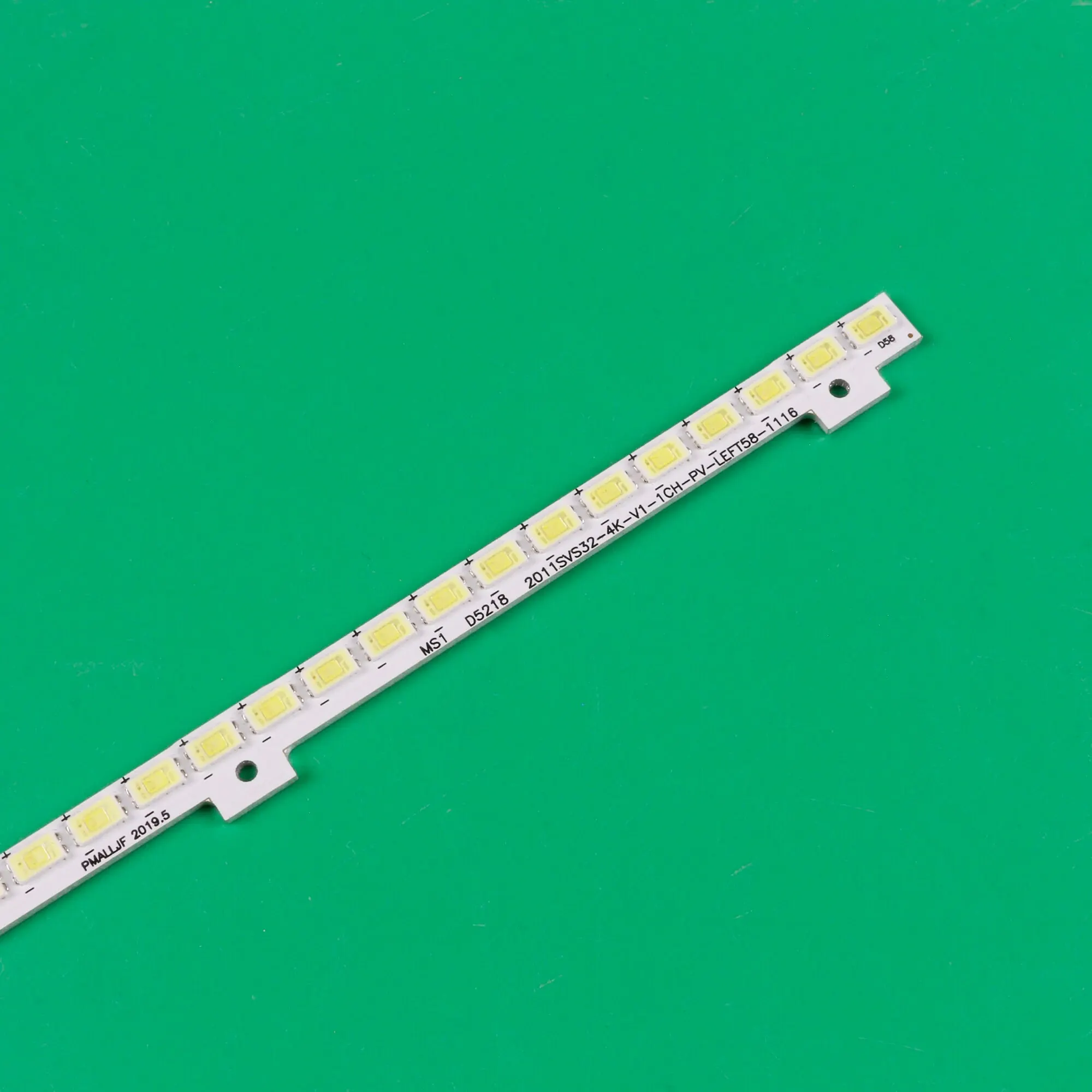 Novo! Barra de tira LED para Samsung, BN64-01635A, UA32D4003B, LTJ320AP01-H, 58LEDs, 392mm