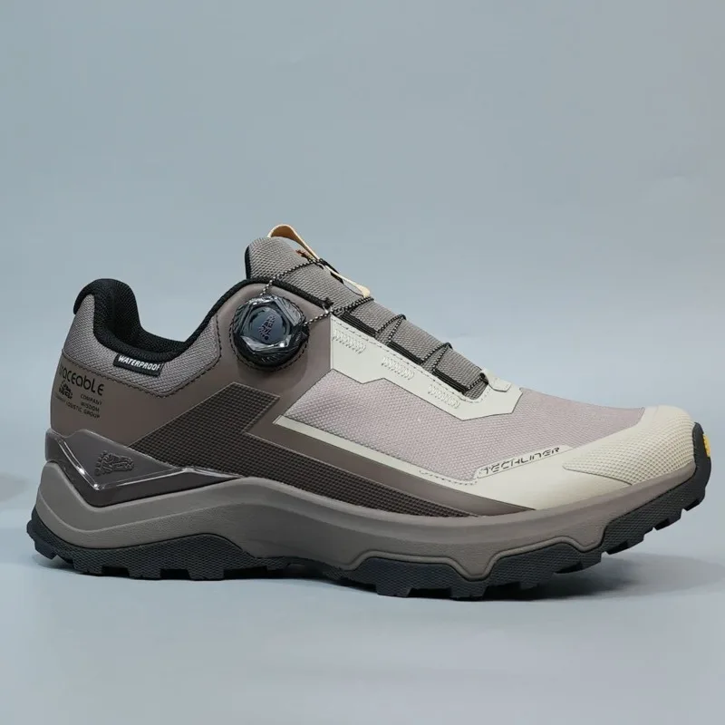 2026 New Luxury Comfortable Anti Slip Mountain Climbing Footwear Unisex Quick Lacing Outdoor Hiking Shoe Wearable Trekking Shoe