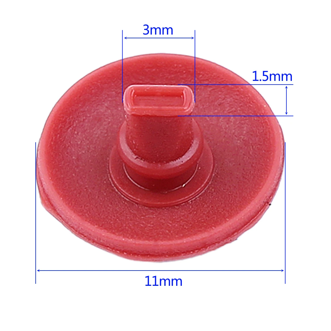 25pcs WT 176-64 Carburetor Check Valve for Walbro Echo Trimmer Brushcutter WT Series for 176-64-1, 4133 121 5200