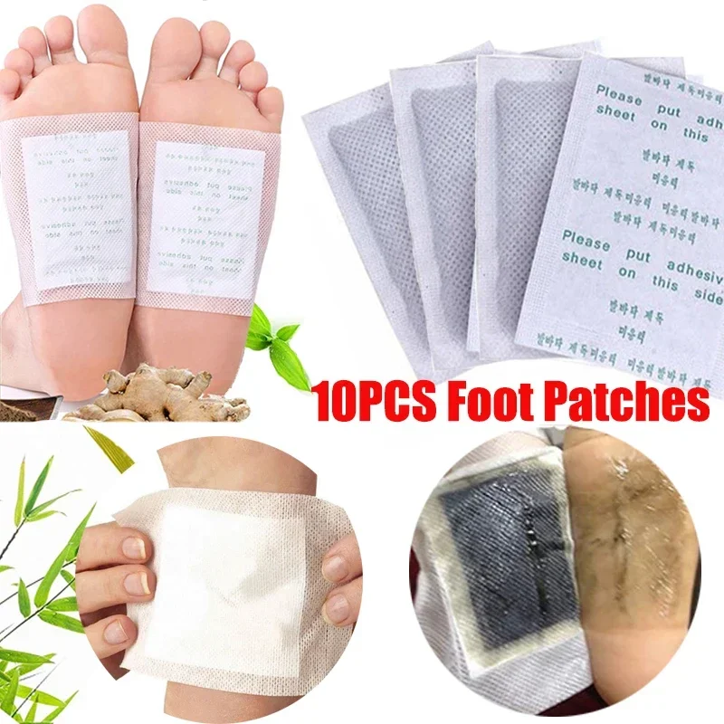 1/5 Pairs Detox Foot Patch Feet Body Care Natural Women Men Improve Sleep Weight Loss Remove Toxin Relieve Stress Adhersive Pads