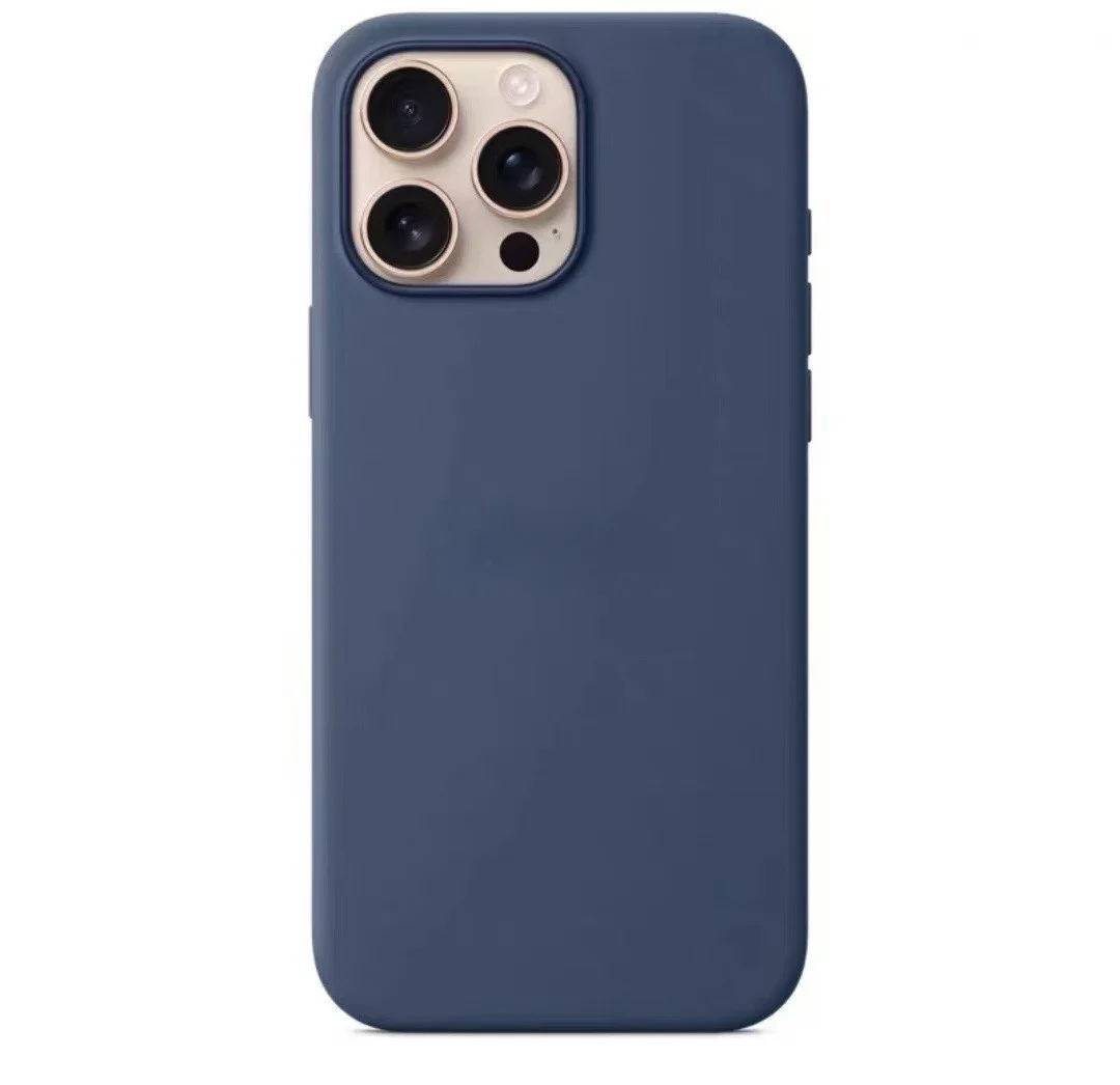 Original Liquid Silicone for IPhone16ProMax Mobile Phone Case Magnetic Animation IPhone16Pro with AI Button Protective Cover