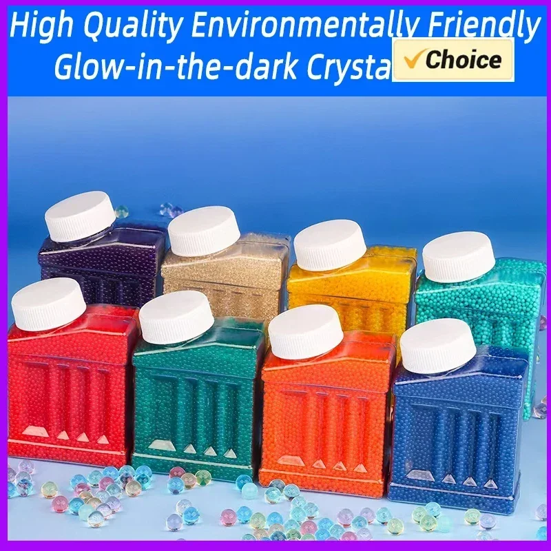 F100000 7-8 مللي متر جودة عالية صديقة للبيئة يتوهج في الظلام كريستال الرصاص AK47 Gelblast M416